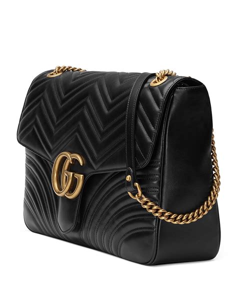 gucci gg marmont large chevron quilted leather shoulder bag|gucci marmont small price.